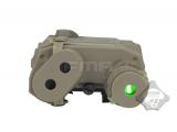 FMA PEQ 15 Battery Case + Green Laser FG TB546